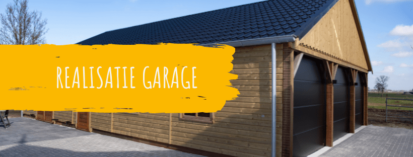 realisatie garage met tuinkamer