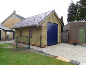 Houten camperstalling laten bouwen