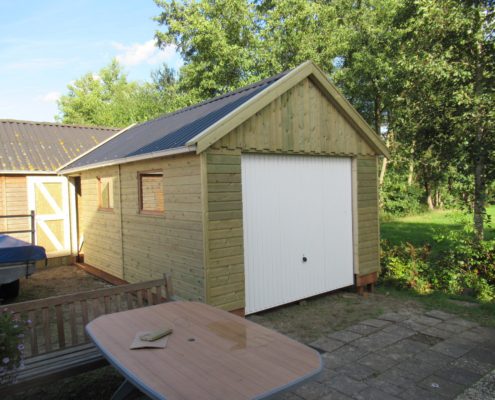 berging met garage