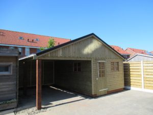 Berging hsp-50 met overkapping
