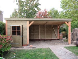 berging met overkapping hsp-10