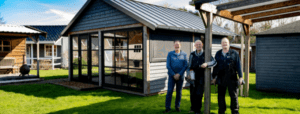 Team van Houtbouw Hiemstra