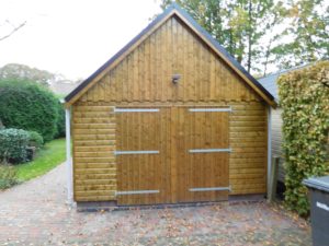 Houten berging HG10 in Harkstede