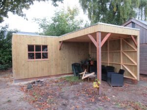 Project Burgum – Berging + Overkapping in L-vorm HSD-10