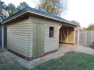 Berging + Overkapping HSP-10 in Gieten