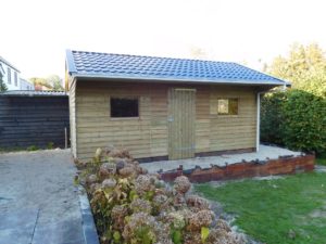 Raerd – Berging met luifel (HS-20 + Luifel)