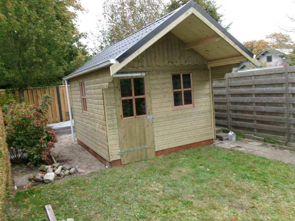 HS 40 Berging met luifel in Balk