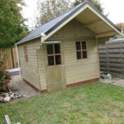 HS 40 Berging met luifel in Balk