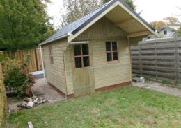 HS 40 Berging met luifel in Balk