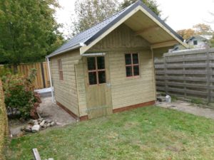 HS 40 Berging met luifel in Balk