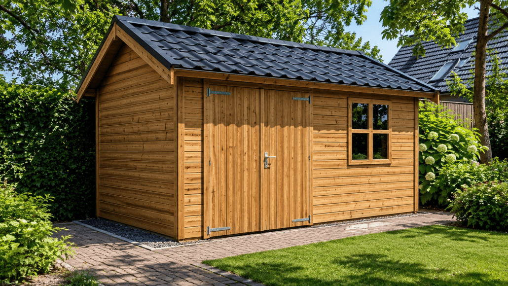 Tuinschuur laten bouwen